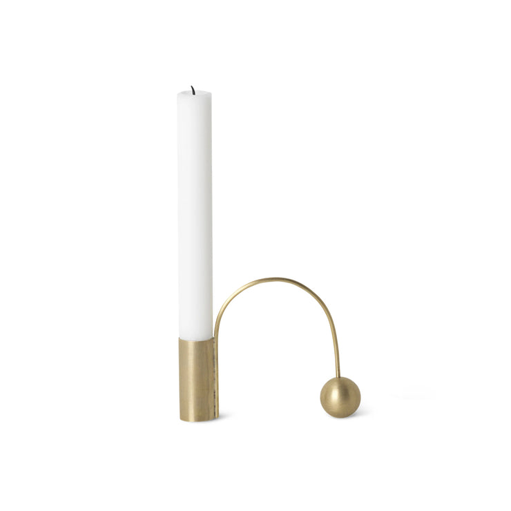 Ferm LIVING - Balance Candle Holder (Brass)